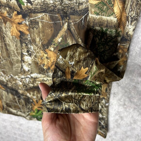 Hurley Realtree Edge UPF 50+ Camouflage Long Sleeve Hoodie Size Medium - Picture 7 of 7